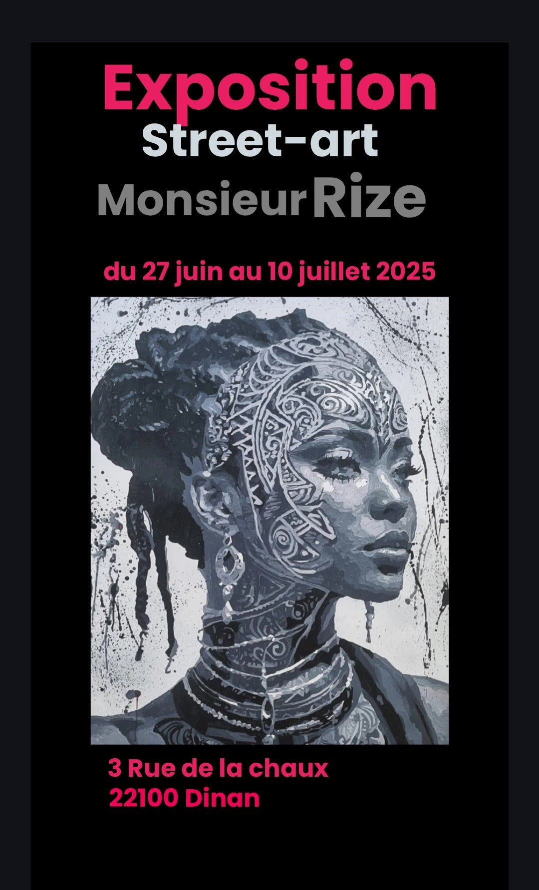 Exposition du 27 juin au 10 juillet 2025